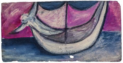 Sidney Nolan’s rapidly executed slates still bristle with passion