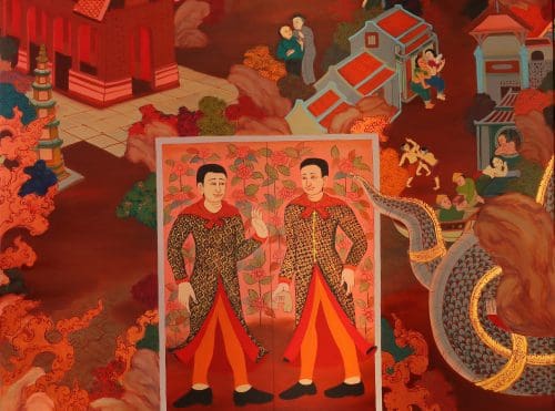 Phaptawan Suwannakudt challenges patriarchy by painting in Thai temples and beyond