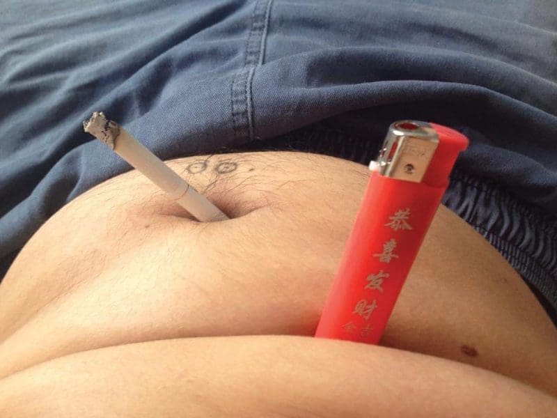 <em>I’ve had the same shorts since 2009. Also </em><em>smoking is bad for you</em>
