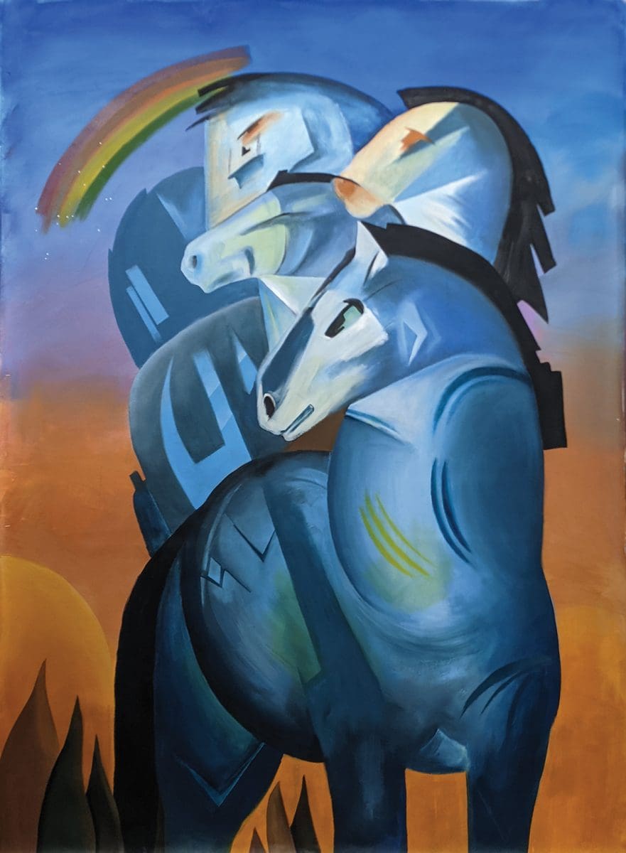 <em>Ian Waldron: The tower of blue horses</em>