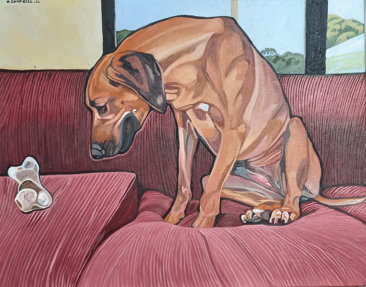 <em>Dogs on Chairs</em>