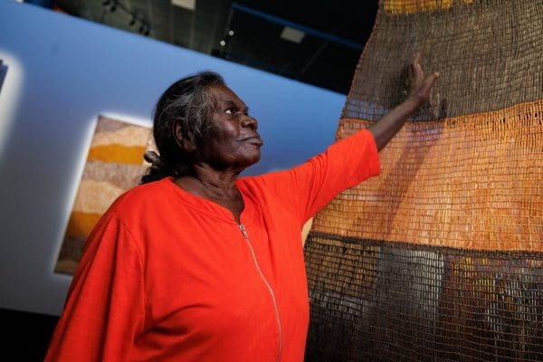 “A monumental sculpture”: Margaret Rarru Garrawurra wins the 2022 Telstra National Aboriginal and Torres Strait Islander Art Awards