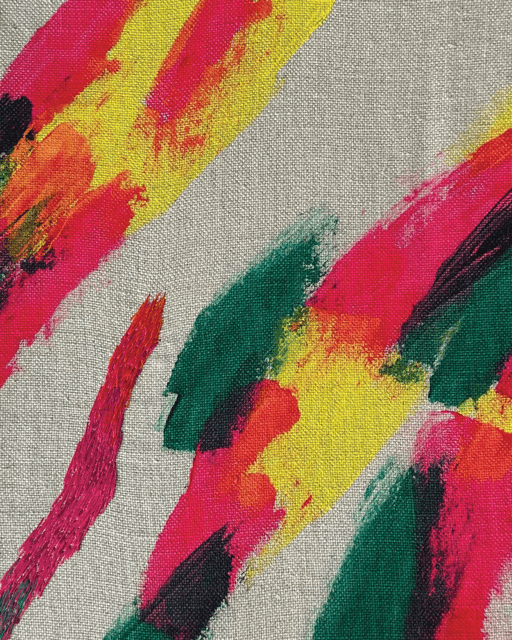 Whispers in Fabric: A Symphony of Abstract Textile Art