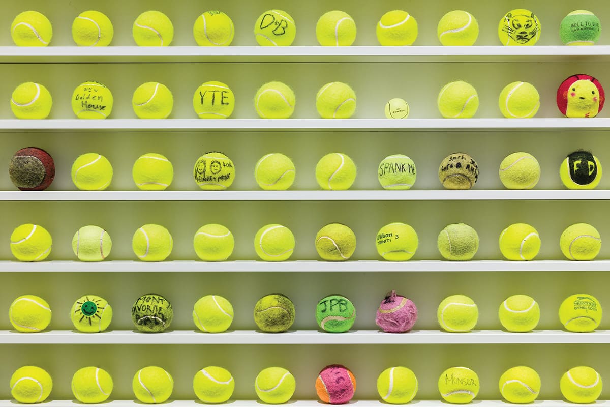 David Shrigley: Tennis Ball Exchange