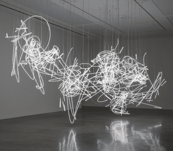 Cerith Wyn Evans….in light of the visible