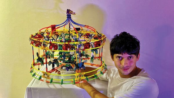 Theme Park Rides: Art with Lego and K’nex