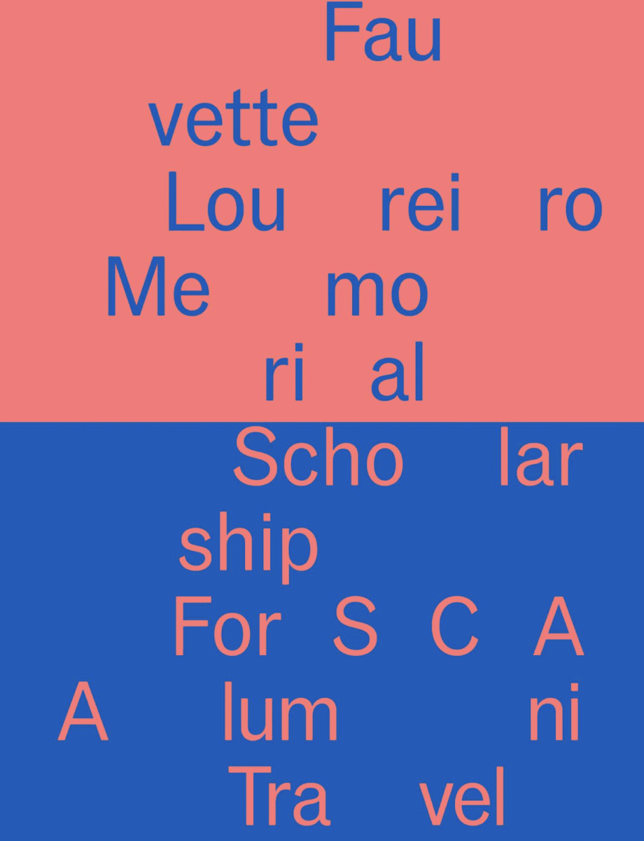 The SCA Alumni Fauvette Loureiro