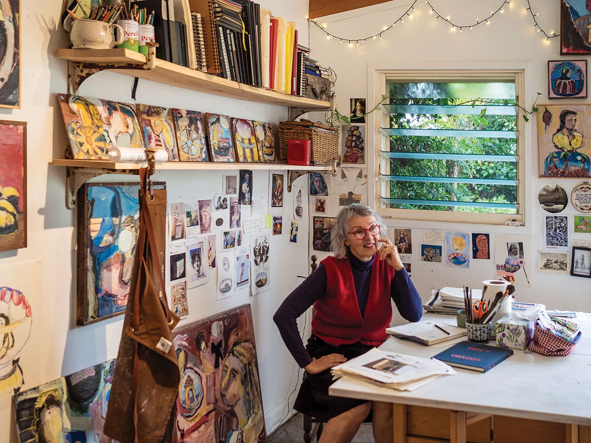 Portraits in Peculiar Places